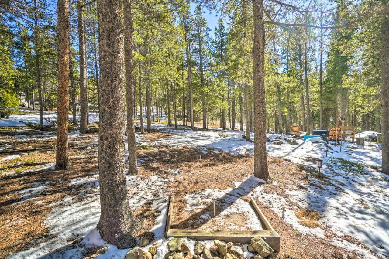 Secluded Black Hawk Log Cabin With Fire Pit! Exterior foto