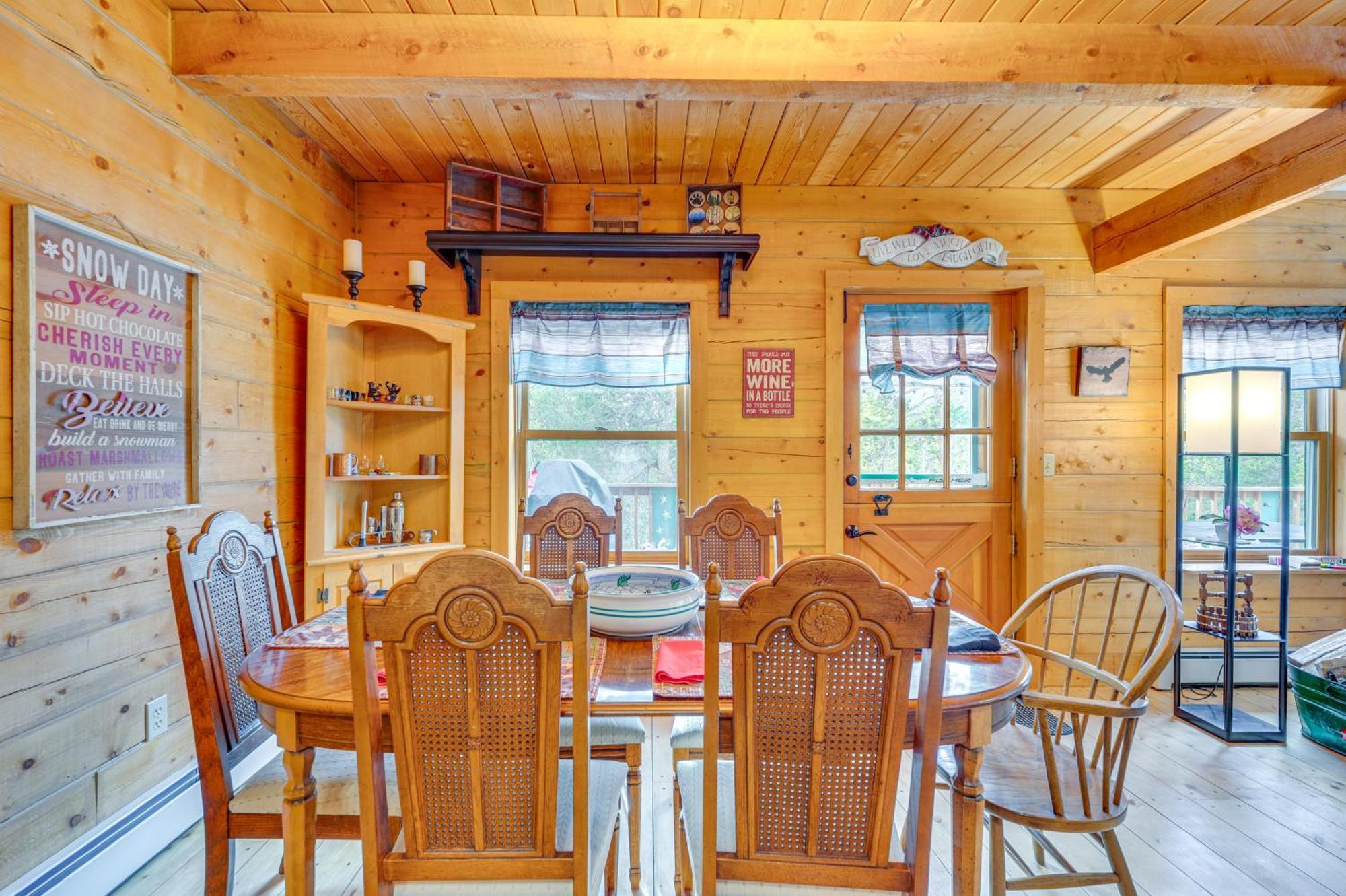 Secluded Black Hawk Log Cabin With Fire Pit! Exterior foto