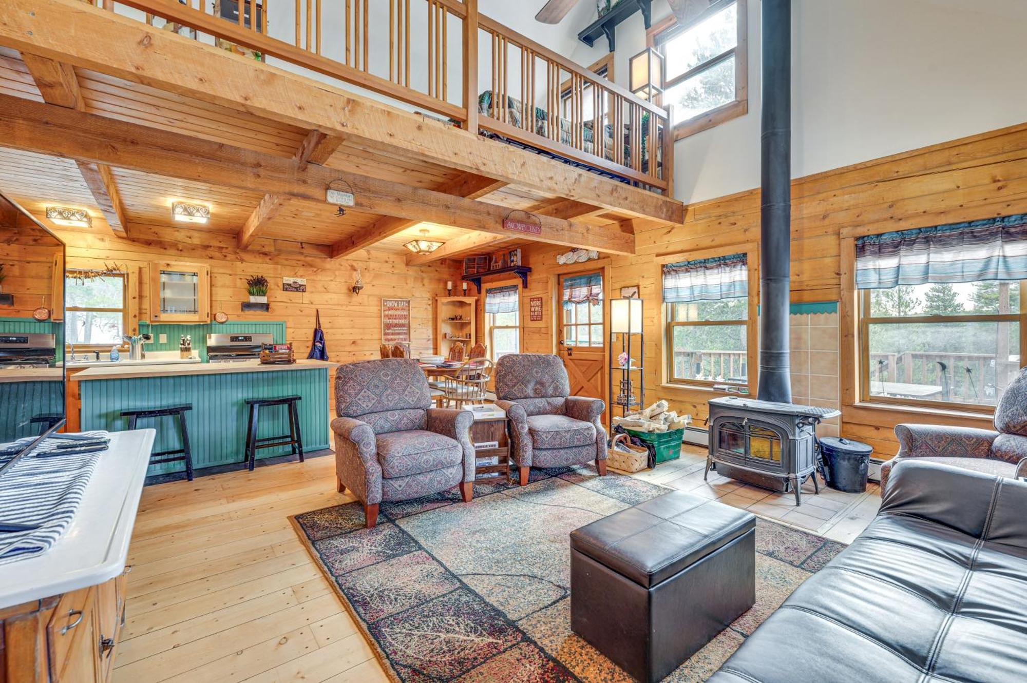 Secluded Black Hawk Log Cabin With Fire Pit! Exterior foto