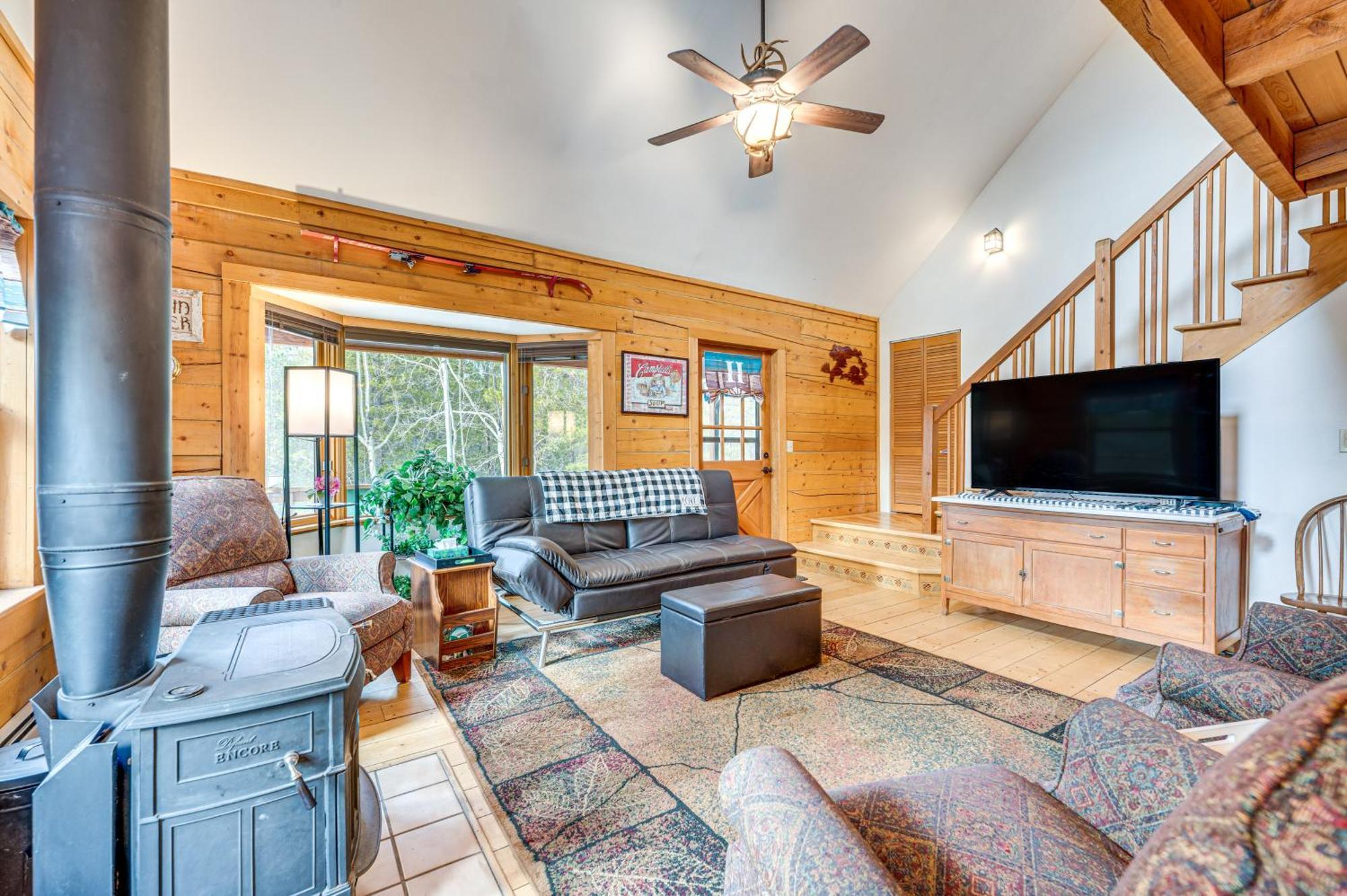 Secluded Black Hawk Log Cabin With Fire Pit! Exterior foto